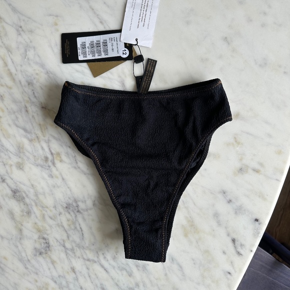 Vix Firenze Gigi Hot Pant Bikini Bottom - Black -S - Picture 6 of 7